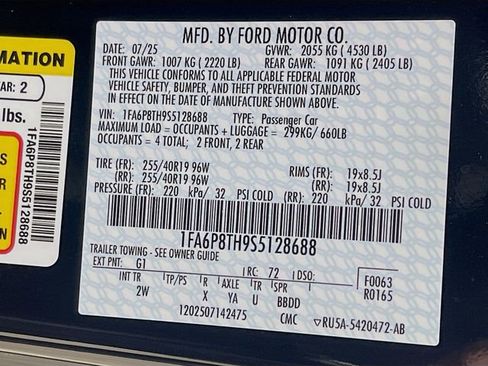 New 2025 Ford Mustang EcoBoost image 30