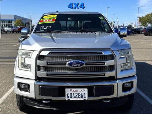 Used 2015 Ford F150 Platinum w/ Equipment Group 701A Luxury AWD/4WD image 2