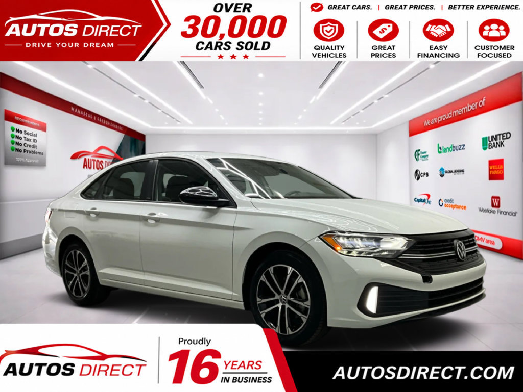 Used 2024 Volkswagen Jetta Sport FWD image 1