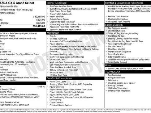 Used 2017 MAZDA CX-5 Grand Select image 20