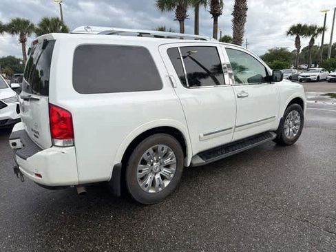 Used 2015 Nissan Armada Platinum w/ 2nd Row Captain Seat Package RWD image 9