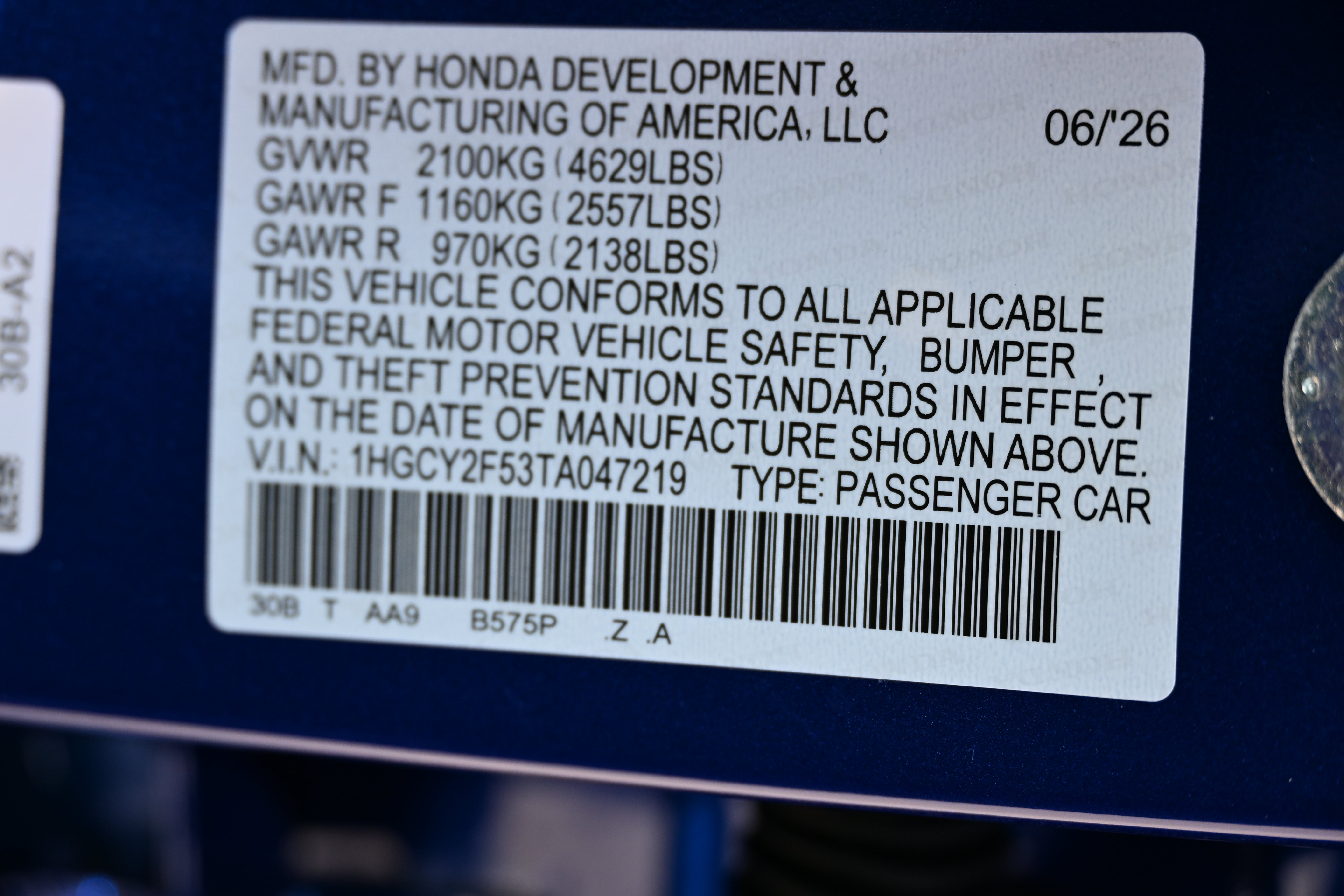 New 2026 Honda Accord Sport image 17