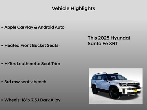 New 2025 Hyundai Santa Fe XRT image 10