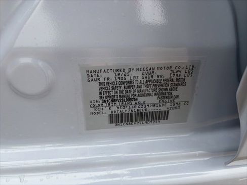 New 2025 Nissan Versa SV image 24