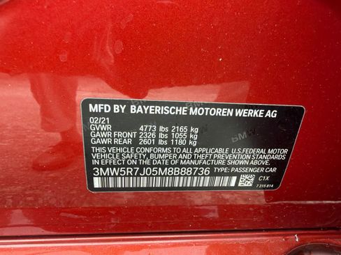 Used 2021 BMW 330i xDrive Sedan w/ Premium Package AWD/4WD image 23