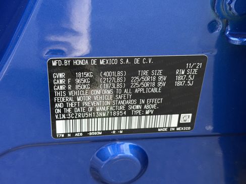 Used 2022 Honda HR-V Sport image 30