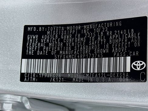 Used 2024 Toyota Corolla SE image 30