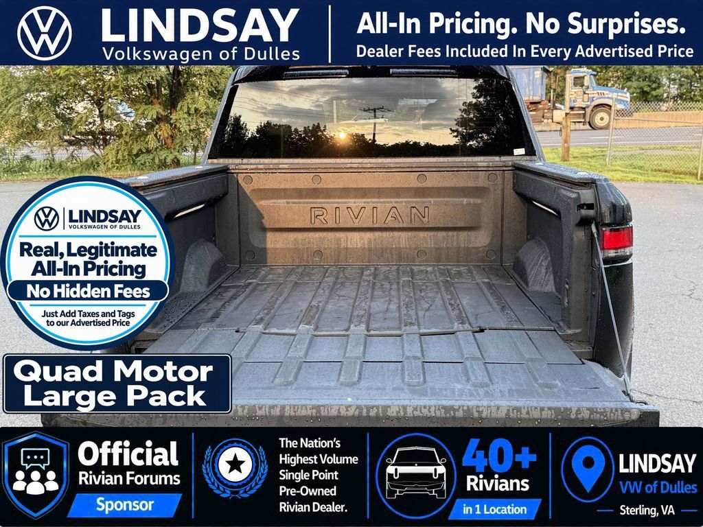 Used 2023 Rivian R1T Adventure Quad AWD/4WD image 19