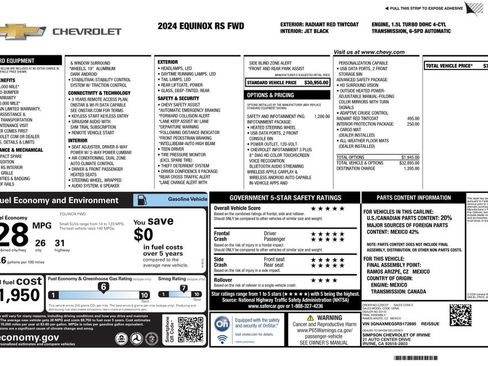Used 2024 Chevrolet Equinox RS image 4