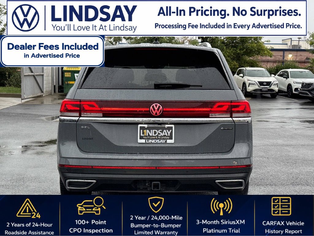Used 2025 Volkswagen Atlas SEL AWD/4WD image 4