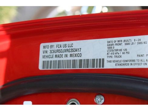 Used 2024 RAM 2500 Big Horn w/ Bed Utility Group image 23