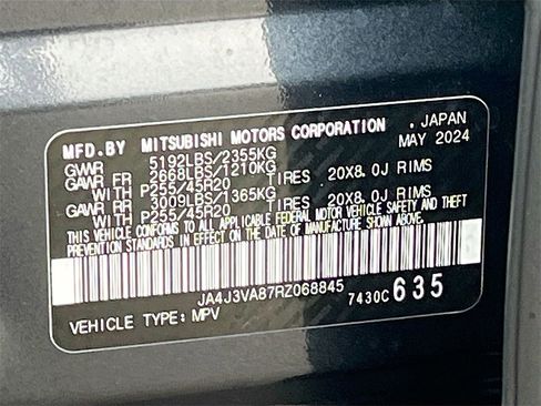 Used 2024 Mitsubishi Outlander SE image 36