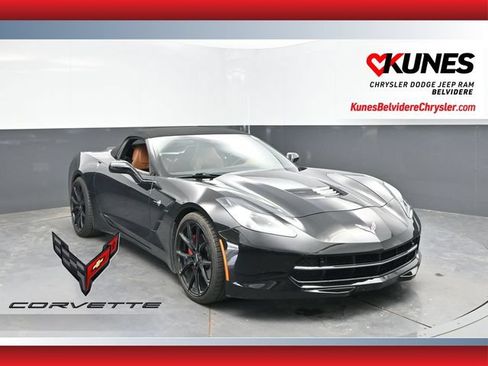 Used 2019 Chevrolet Corvette Stingray Convertible w/ 2LT Preferred Equipment Group RWD image 1