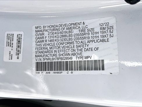 Certified 2023 Honda Odyssey Sport image 19