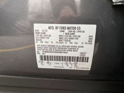 Used 2022 Ford Explorer XLT w/ Equipment Group 202A image 39