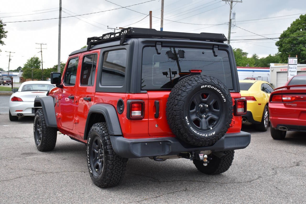 Used 2020 Jeep Wrangler Unlimited Sport AWD/4WD image 4