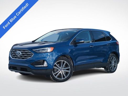 Certified 2021 Ford Edge Titanium w/ Equipment Group 301A image 1