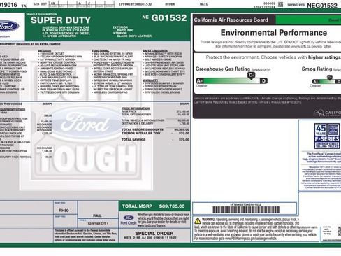Used 2022 Ford F250 Platinum w/ Tremor Off-Road Package AWD/4WD image 17