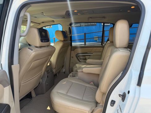 Used 2015 Nissan Armada Platinum w/ 2nd Row Captain Seat Package AWD/4WD image 12