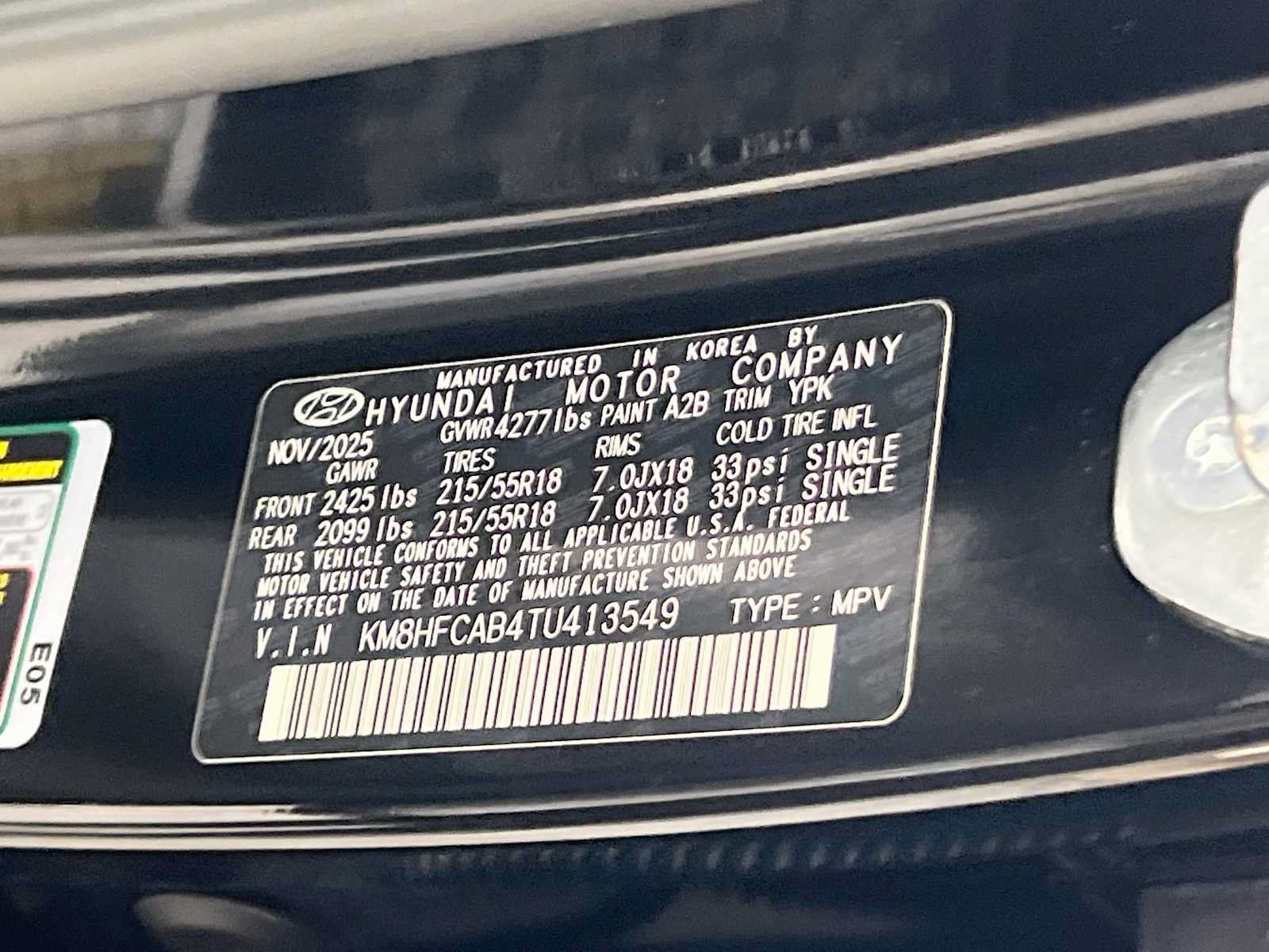 Certified 2026 Hyundai Kona SEL Sport AWD/4WD image 32