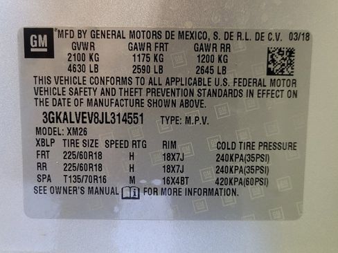 Used 2018 GMC Terrain SLT w/ Preferred Package AWD/4WD image 33
