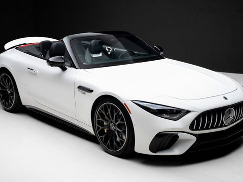 Used 2022 Mercedes-Benz SL 55 AMG 4MATIC image 46