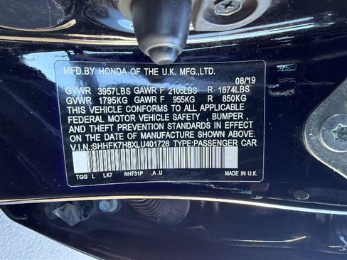 Used 2020 Honda Civic EX-L image 30