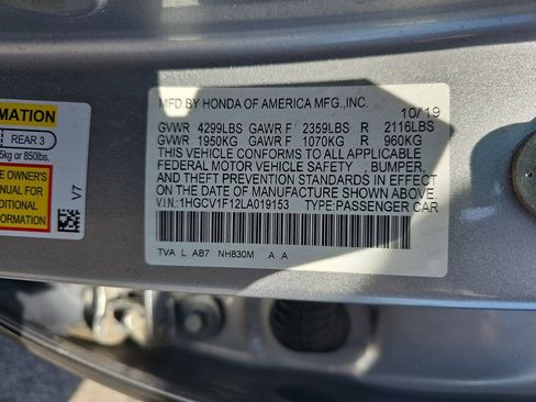 Used 2020 Honda Accord LX image 38