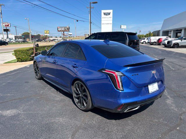 Used 2023 Cadillac CT4 Sport w/ LPO, ONYX Package RWD image 8