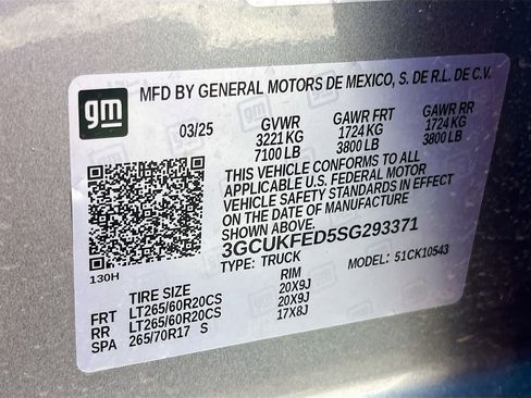 Used 2025 Chevrolet Silverado 1500 LT Trail Boss w/ Protection Package image 31