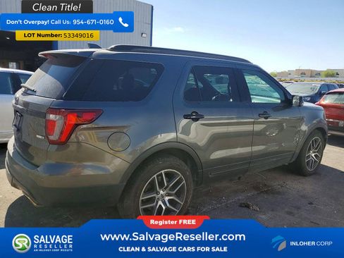 Used 2017 Ford Explorer Sport AWD/4WD image 4