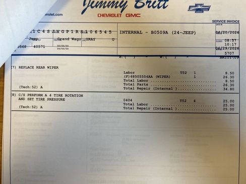 Used 2024 Jeep Grand Wagoneer Series III w/ Rear Seat Video Group 1 AWD/4WD image 22