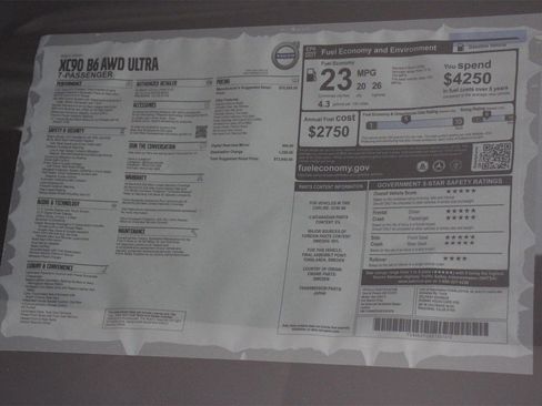 New 2025 Volvo XC90 B6 Ultra image 18