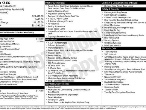 Used 2024 Kia K5 EX FWD image 22