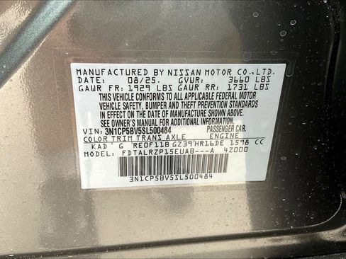 New 2025 Nissan Kicks Play S image 28