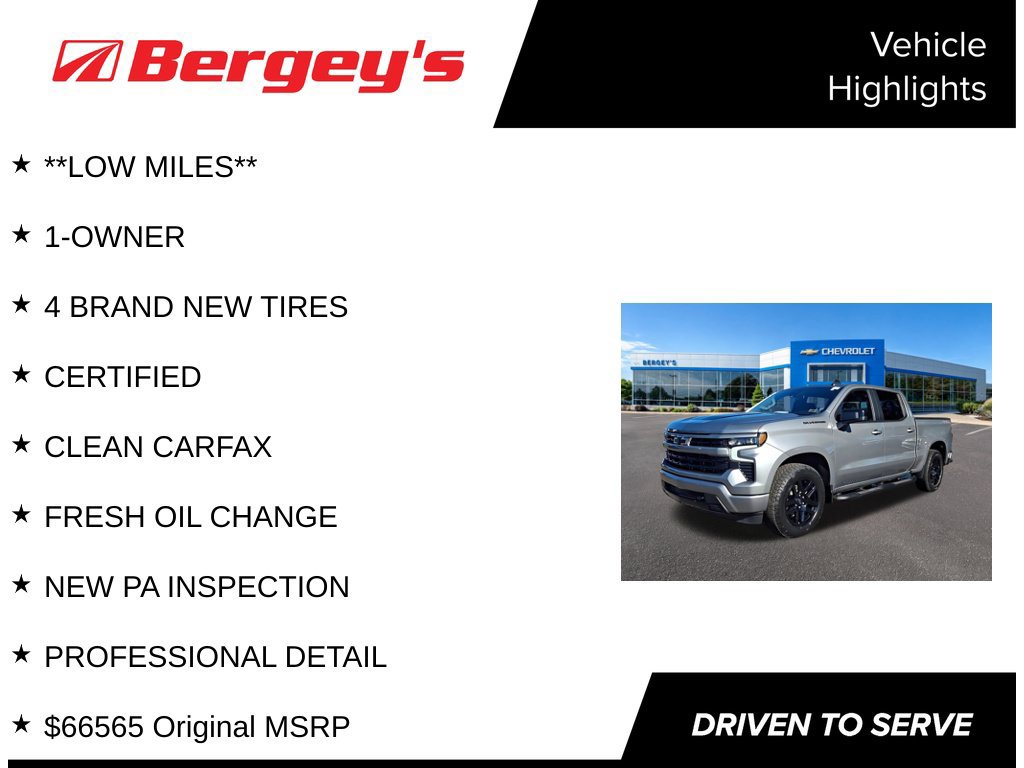 Certified 2024 Chevrolet Silverado 1500 RST w/ Rally Edition AWD/4WD image 4
