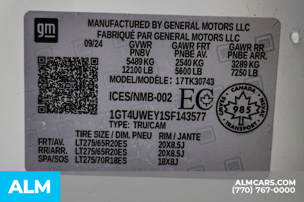 Used 2025 GMC Sierra 3500 Denali w/ Technology Package AWD/4WD image 55