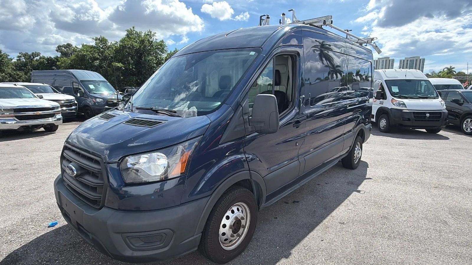 Used 2020 Ford Transit 350 Medium Roof w/ Upfitter Package RWD image 1