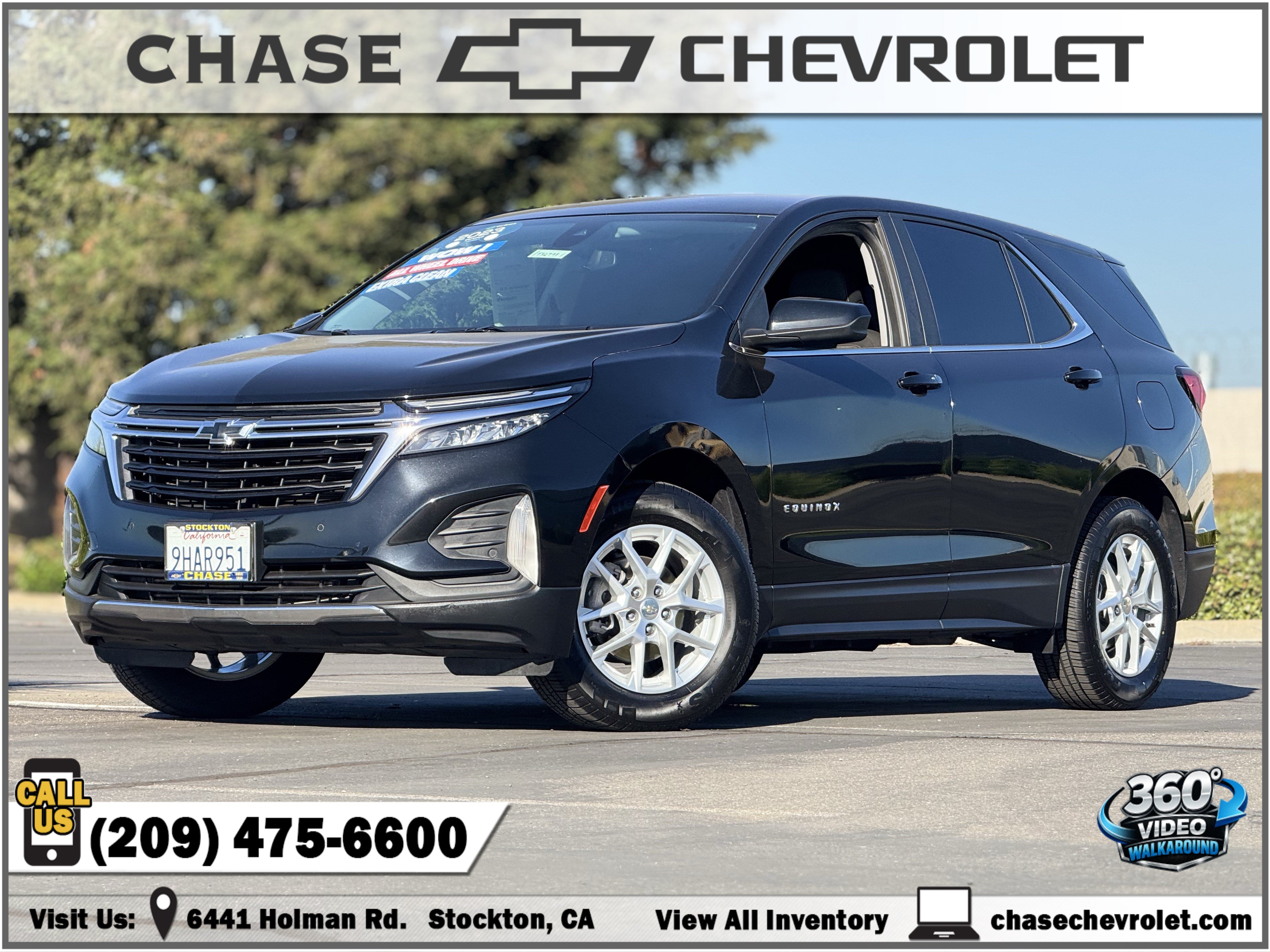 Certified 2023 Chevrolet Equinox LT AWD/4WD image 1