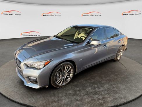 Used 2016 INFINITI Q50 Red Sport 400 image 6