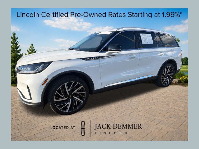 Certified 2025 Lincoln Aviator Reserve w/ Equipment Group 201A AWD/4WD 360° Tour