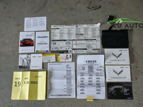Used 2015 Chevrolet Corvette Z06 w/ 3LZ Preferred Equipment Group RWD image 50