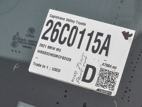 Used 2021 BMW M5 Base w/ Executive Package image 29