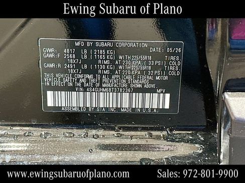 Used 2026 Subaru Crosstrek 2.5i Limited w/ Crosstrek Mirror Package AWD/4WD image 33