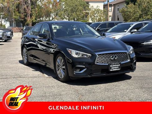 Certified 2023 INFINITI Q50 Luxe w/ Cargo Package RWD image 1