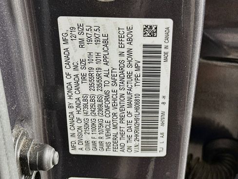 Used 2020 Honda CR-V Touring image 12