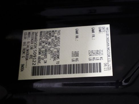 Used 2023 Nissan Maxima SV w/ Floor Mat Group FWD image 39