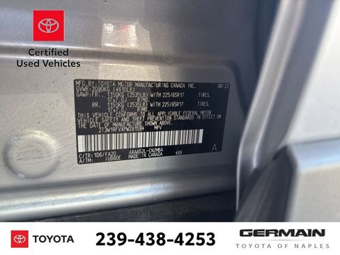 Used 2023 Toyota RAV4 XLE w/ Convenience Package FWD image 24
