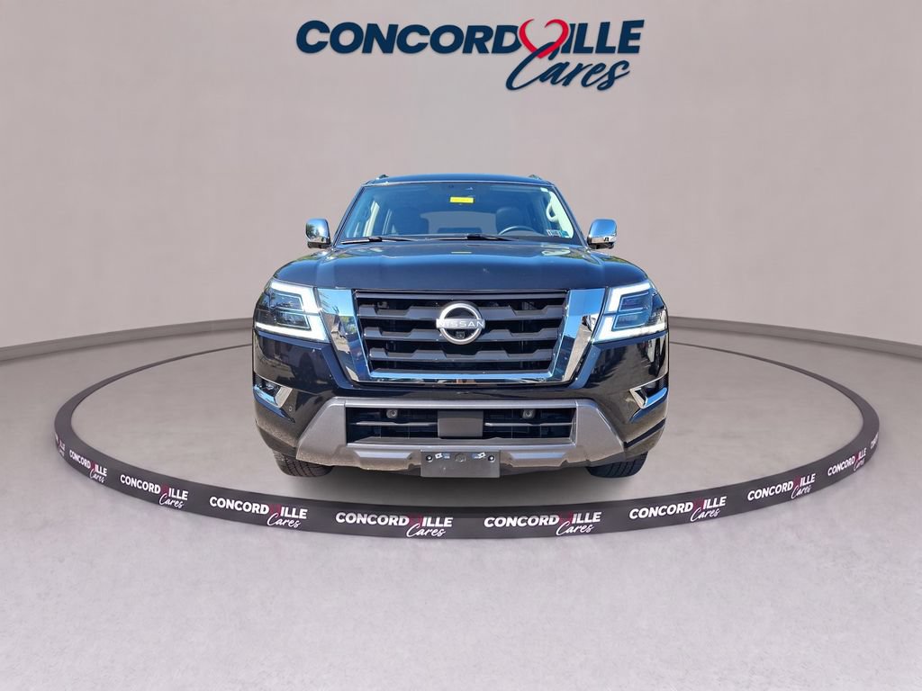 Certified 2024 Nissan Armada Platinum w/ Captain's Chairs Package RWD image 3