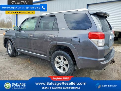 Used 2012 Toyota 4Runner SR5 AWD/4WD image 3